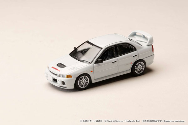 1/64 Mitsubishi Lancer RS Evolution IV / 頭文字D 岩城清次 VS