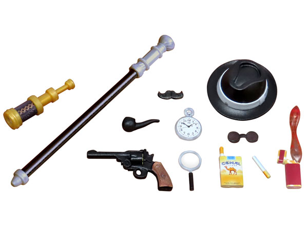 プリプラ フィギュアの武器 探偵の嗜み プラスチックモデル[ディーアイジー]《０１月予約》