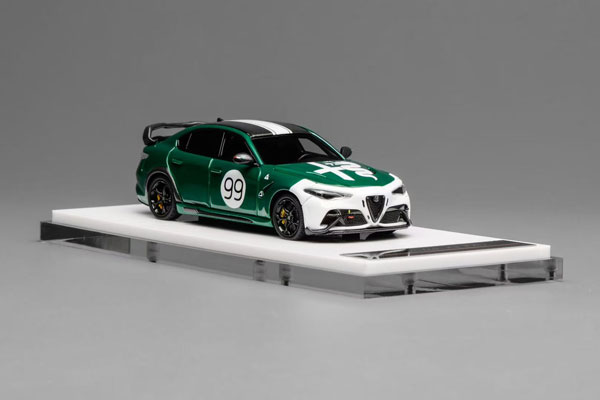 1/64 アルファロメオ ジュリア GTAm Green Livery Two-Tone[MOTORHELIX