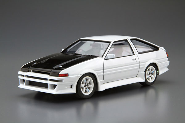 ザ・チューンドカー No.45 1/24 カーブティッククラブ AE86 トレノ '85
