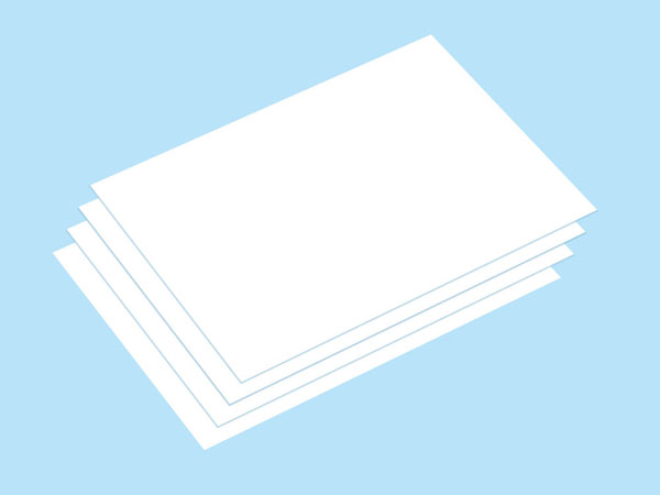 プラペーパー 0.05mm厚 B4サイズ (4枚) [特別企画][タミヤ]《発売済・在庫品》