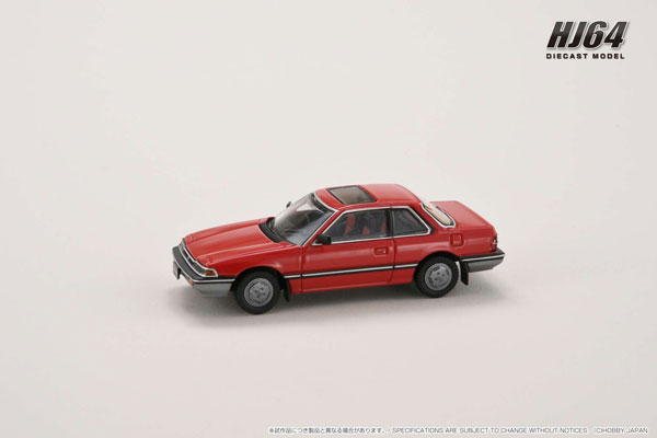 1/64 ホンダ プレリュード XX AB 前期型 レッド[ホビージャパン