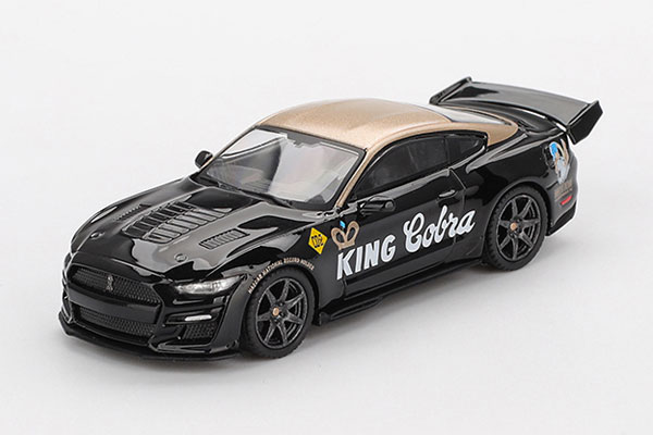 1/64 シェルビー GT500 ドラゴンスネーク コンセプト ブラック/ゴールド(左ハンドル)[MINI GT]《発売済・在庫品》