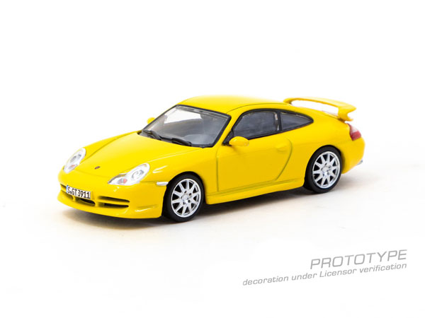 1/64 Porsche 911 GT3 (type 996) Yellow[Tarmac Works]《０３月仮予約》
