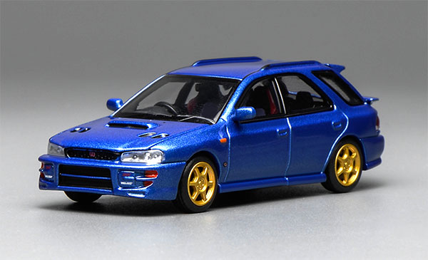1/64 Subaru lmpreza Wagon WRX STi Version VI Rally Blue
