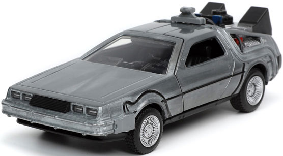 1/32 バック・トゥ・ザ・フューチャー I タイムマシーン(デロリアン)（再販）[Jada Toys]《１０月予約》