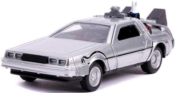 1/32 バック・トゥ・ザ・フューチャー II タイムマシーン(デロリアン)（再販）[Jada Toys]《１０月予約》