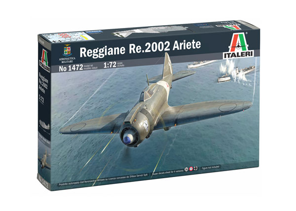 1/72 WW.II レジアーネ Re.2002 アリエテ プラモデル[イタレリ]《０１月予約》