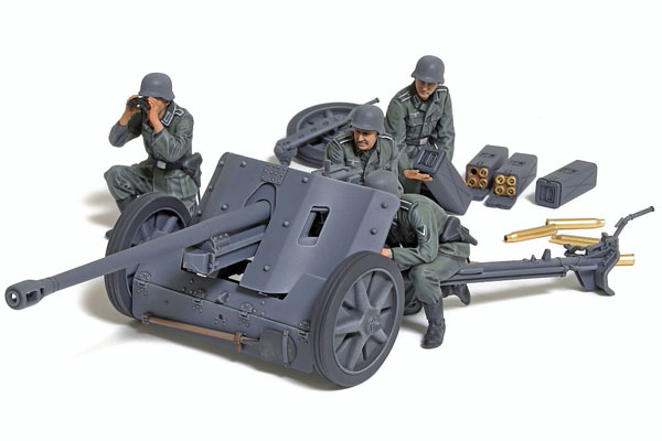 1/35 MM ドイツ 5cm対戦車砲 Pak38 プラモデル[タミヤ]《発売済・在庫品》
