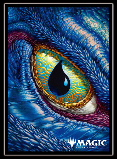 マジック：ザ・ギャザリング プレイヤーズカードスリーブ MTGS-349『タルキール：龍嵐録』≪島≫ パック[エンスカイ]《０１月予約》