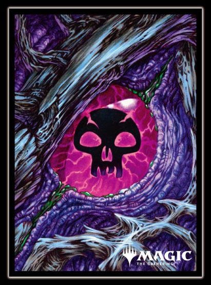 マジック：ザ・ギャザリング プレイヤーズカードスリーブ MTGS-350『タルキール：龍嵐録』≪沼≫ パック[エンスカイ]《０１月予約》