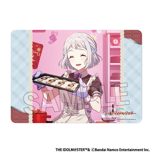 学園アイドルマスター イラストプレイマットNT 白線 '25バレンタイン