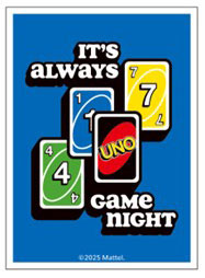 UNO キャラクタースリーブ IT’S ALWAYS GAME NIGHT (EN-1558) パック[エンスカイ]《０２月予約》