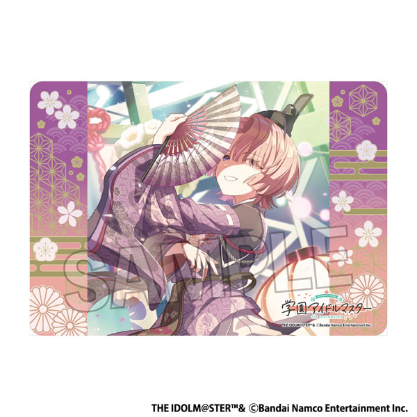 学園アイドルマスター イラストプレイマットNT 雪解けに 有村麻央