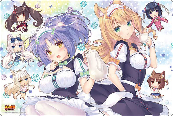 ブシロード ラバーマットコレクション V2 Vol.1967 ネコぱら ラブプロジェクト『メイプル＆シナモン』[ブシロード]《０３月予約》