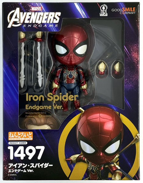 ねんどろいど アイアン・スパイダー エンドゲーム Ver. DX ねんどろいど アベンジャーズ/エンドゲーム アイアン・スパイダー