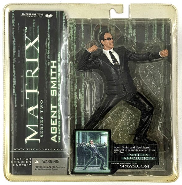 マトリックス シリーズ2 エージェント・スミス アクションフィギュア