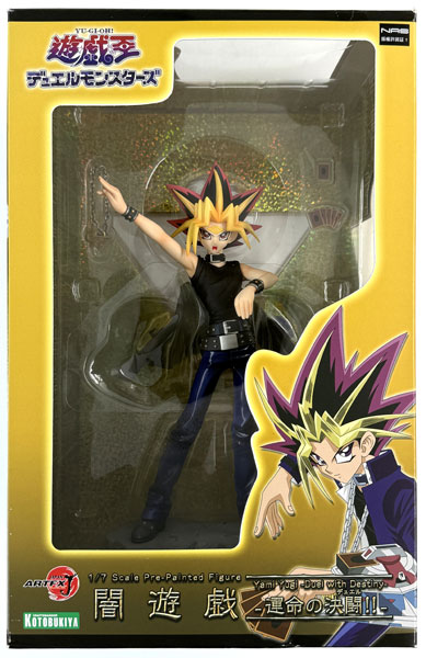 【中古】(本体B+/箱B)ARTFX J 遊☆戯☆王デュエルモンスターズ 闇遊戯 -運命の決闘！！- (コトブキヤショップ限定)[コトブキヤ]《発売済・在庫品》