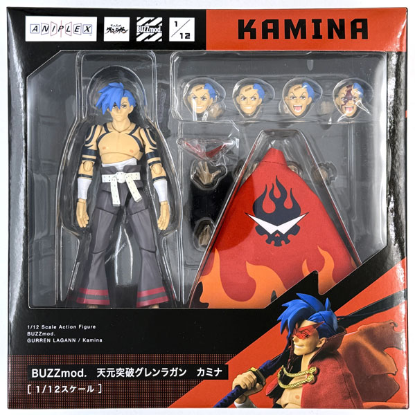 BUZZmod. 天元突破グレンラガン カミナ アクションフィギュア