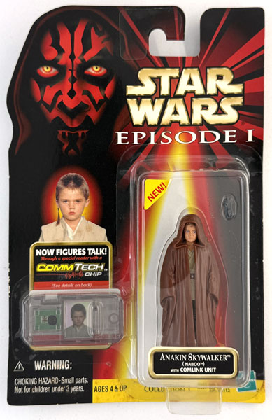 スター・ウォーズ エピソード1 コムテックフィギュア アナキン・スカイ