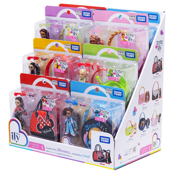 ディズニー トートアイリーシリーズ1 6種アソート 12個入りBOX[タカラ トート フィギュア disney