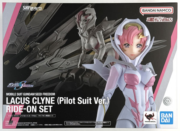 【中古】(本体A/箱B)S.H.Figuarts 機動戦士ガンダムSEED FREEDOM ラクス・クライン(パイロットスーツVer.) ライドオン再現セット (魂ウェブ商店限定)[BANDAI SPIRITS]《発売済・在庫品》