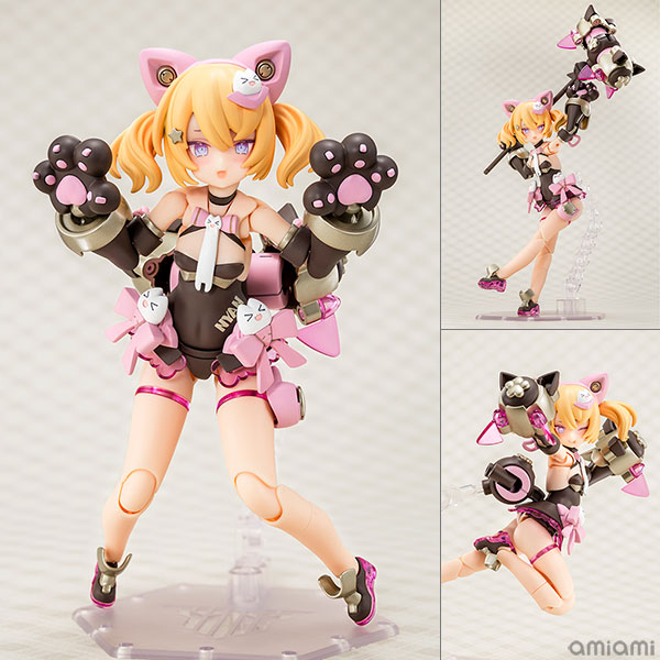 【中古】(本体A/箱B)【特典】メガミデバイス PUNI☆MOFU 黒マオ 1/1 プラモデル (コトブキヤショップ限定)[コトブキヤ]《発売済・在庫品》