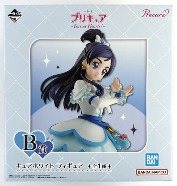 【中古】(本体A/箱B)一番くじ プリキュア ～Forever Hearts！～ B賞 キュアホワイト フィギュア (プライズ)[BANDAI SPIRITS]《発売済・在庫品》
