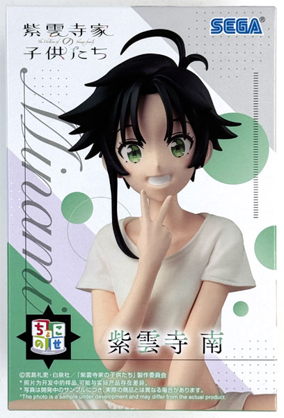 【中古】(本体A/箱B)TVアニメ「紫雲寺家の子供たち」 ちょこのせ プレミアムフィギュア“紫雲寺南” (プライズ)[セガ]《発売済・在庫品》