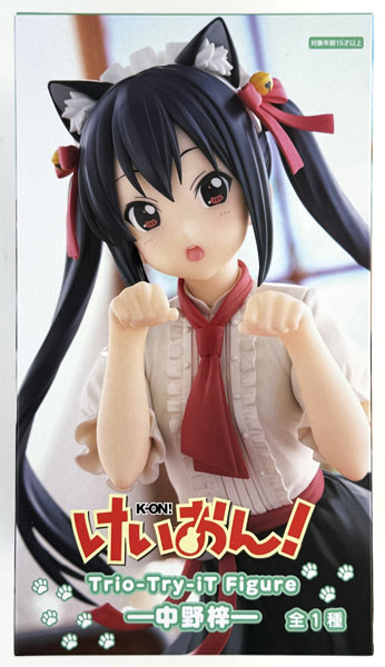 中古】(本体A/箱B)けいおん！ Trio-Try-iT Figureー中野梓ー (プライズ