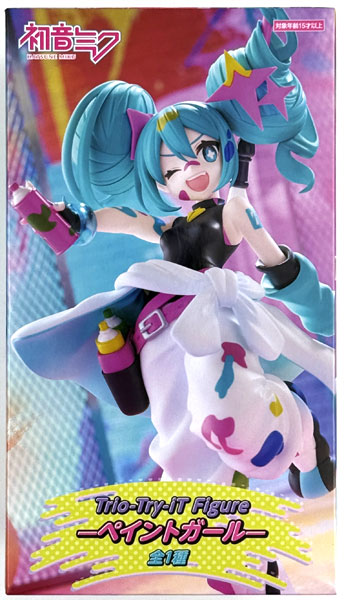 【中古】(本体A/箱B)初音ミク Trio-Try-iT Figureーペイントガールー (プライズ)[フリュー]《発売済・在庫品》