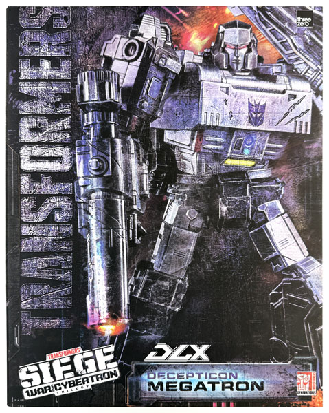 【中古】(本体B+/箱B)トランスフォーマー： ウォー フォー サイバトロン トリロジー： シージ DLX メガトロン 可動フィギュア[スリー・ゼロ]《発売済・在庫品》