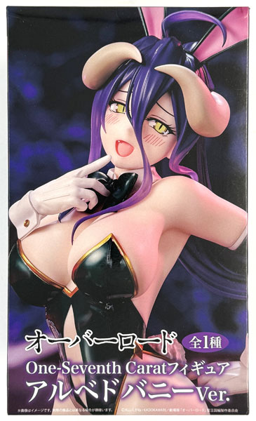 【中古】(本体A/箱B)オーバーロード One-Seventh Caratフィギュア アルベド バニーVer. (プライズ)[システムサービス]《発売済・在庫品》