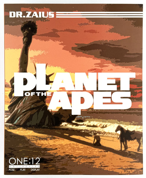 【中古】(本体B+/箱B)ワン12コレクティブ/ 猿の惑星： ザイアス 1/12 アクションフィギュア[メズコ]《発売済・在庫品》