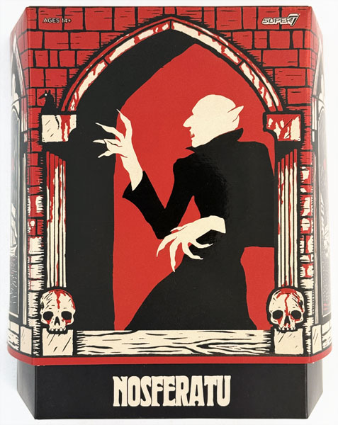 【中古】(本体B+/箱B)吸血鬼ノスフェラトゥ/ オルロック伯爵 アルティメイト 7インチ アクションフィギュア[スーパー7]《発売済・在庫品》