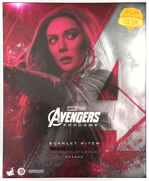 【中古】(本体A/箱B)ムービー・マスターピース DX アルチザン アベンジャーズ/エンドゲーム 1/6スケールフィギュア スカーレット・ウィッチ (トイサピエンス限定)[ホットトイズ]《発売済・在庫品》