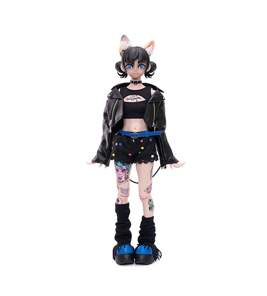 GOOD MORNING FRIENDシリーズ ニャータトゥー 1/6スケール可動フィギュア(ブラック) GOOD MORNING FRIENDシリーズ ニャータトゥー 1/6スケール可動フィギュア(ブラック)