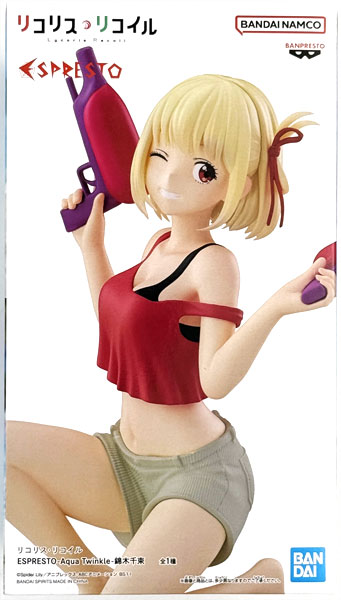 【中古】(本体A/箱B)リコリス・リコイル ESPRESTO-Aqua Twinkle-錦木千束 (プライズ)[BANDAI SPIRITS]《発売済・在庫品》