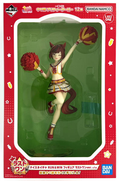 【中古】(本体A/箱B)一番くじ ウマ娘 プリティーダービー 12弾 ラストワン賞 ナイスネイチャ RUN＆WIN フィギュア ラストワンver. (プライズ)[BANDAI SPIRITS]《発売済・在庫品》