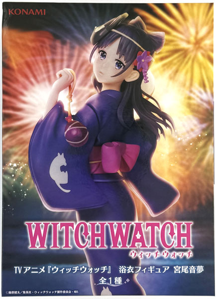 【中古】(本体A/箱B)TVアニメ『ウィッチウォッチ』 浴衣フィギュア 宮尾音夢 (プライズ)[コナミ]《発売済・在庫品》