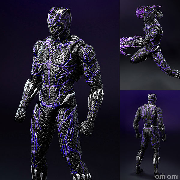 DLX Marvel Studios’ The Infinity Saga ブラックパンサー(キネティック・エネルギー・チャージド) 1/12 フィギュア