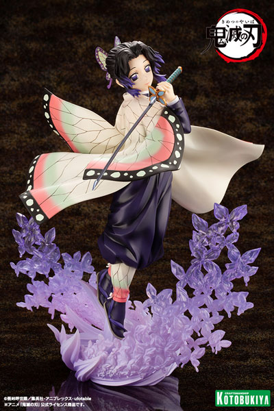 鬼滅の刃 胡蝶しのぶ コトブキヤ フィギュア ARTFX J 鬼滅の刃 胡蝶しのぶ 1/8 完成品フィギュア(再販
