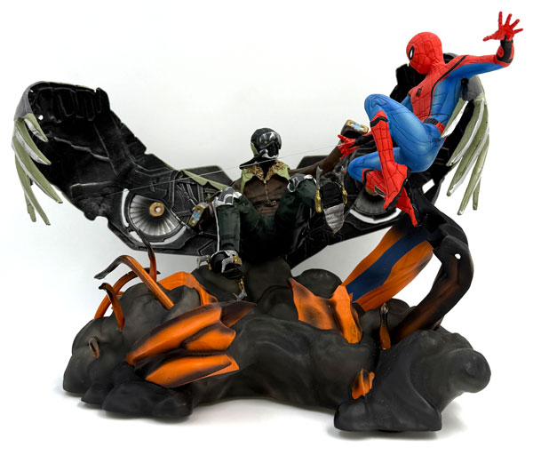 スパイダーマン:ホームカミング 限定コレクタブル・フィギュア スパイダーマン vs バルチャー (BD スパイダーマン:ホームカミング プレミアムBOX同梱品)
