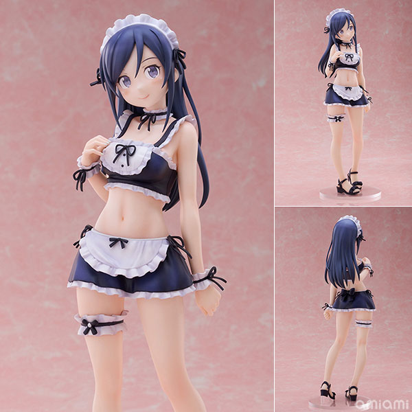 俺妹　水着フィギュアセット TENITOL TALL 桐乃&黒猫&あやせ 水着メイドver. 3体セット｜俺