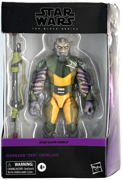 スター・ウォーズ BLACKシリーズ 6インチ・アクションフィギュア ガラゼブ “ゼブ” オレリオス
