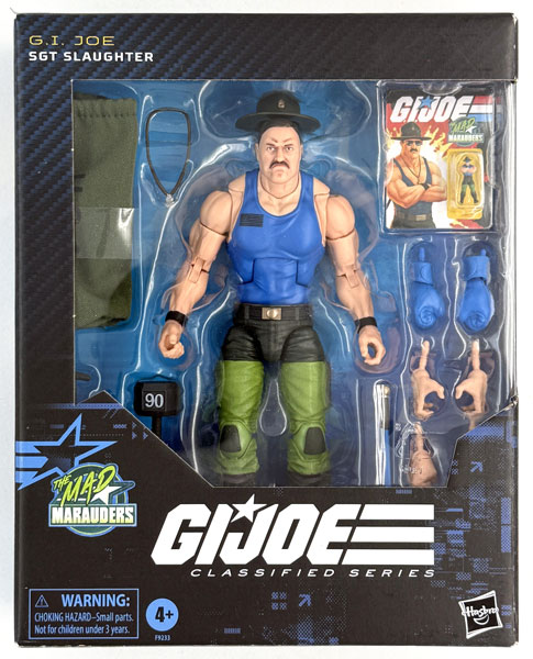 G.I.JOE クラシファイドシリーズ SGT スローター 6インチ アクション