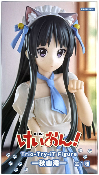 【中古】(本体A/箱B)けいおん！ Trio-Try-iT Figureー秋山澪ー (プライズ)[フリュー]《発売済・在庫品》