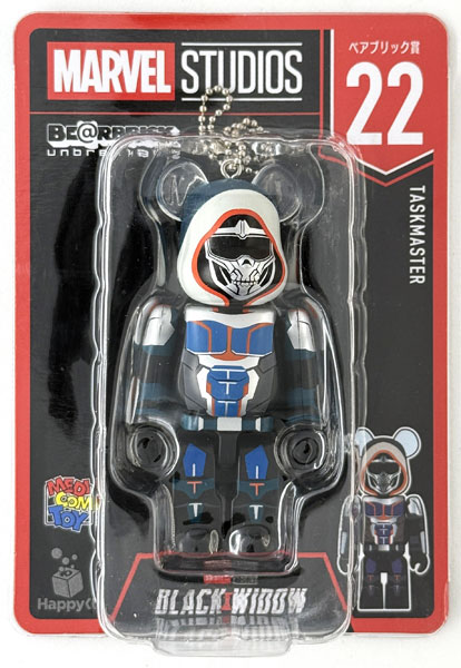 【中古】(本体A/箱B)MARVEL STUDIOS / Happyくじ「BE＠RBRICK」 ベアブリック賞 22.[TASKMASTER] (プライズ)[サニーサイドアップ]《発売済・在庫品》