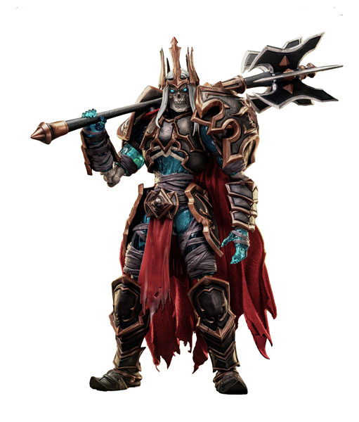 Monsters-04 Immortal King(イモータル・キング) 1/10スケール可動フィギュア[GreyKnight]《０３月仮予約》