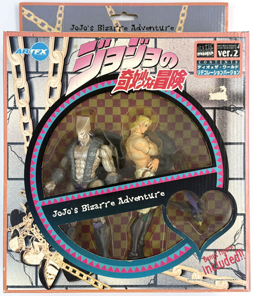 ARTFX ジョジョの奇妙な冒険 第3部 NO.4 Ver.2 ディオ&ザ・ワールド リデコレーションバージョン